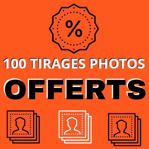 100 tirages photos offerts