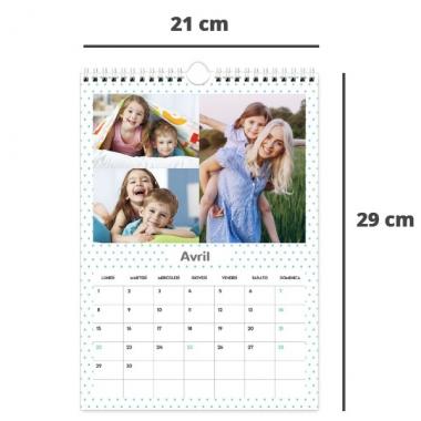 Calendrier 13 pages vertical A4