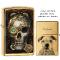 Briquet Zippo&#x000000ae; personnalisé et gravé skull collection Anne Stokes